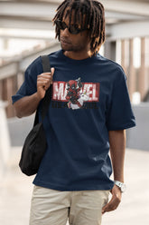 Unisex Relaxed Fit T-Shirt with "deadpoll" Print